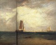 Fishing upon Blythe-sand,tide setting in (mk31)